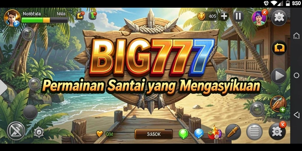 Tampilan gameplay dari BIG777 yang penuh warna dan interaktif.
