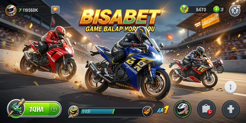 Tampilan gameplay menegangkan dan seru dari BISABET.