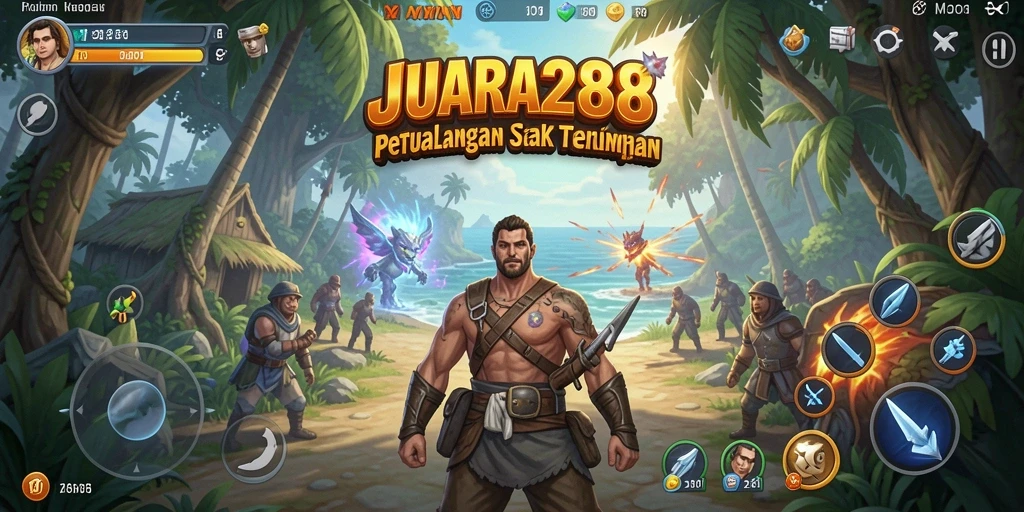 Tampilan gameplay JUARA288 yang penuh aksi dan petualangan.