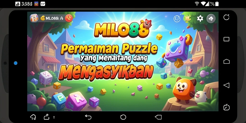 Tampilan gameplay <strong>MILO88</strong> yang menantang dan penuh warna.
