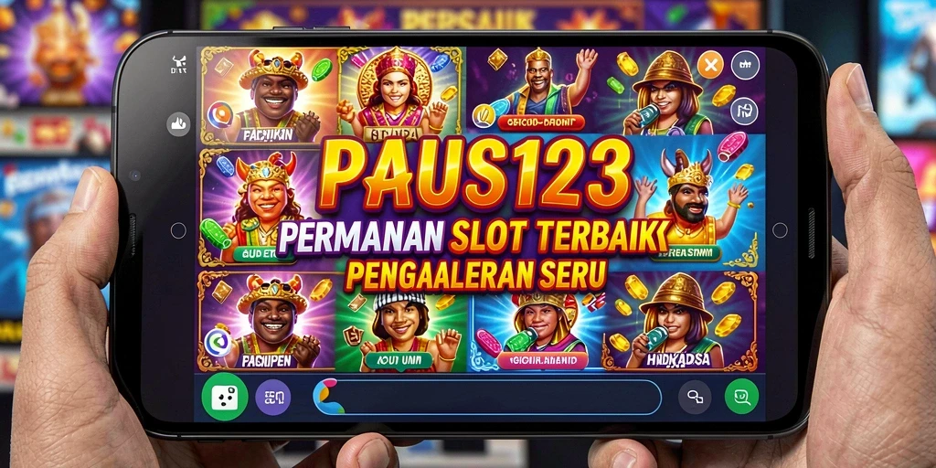 Screenshot PAUS123 menampilkan gameplay slot yang mendebarkan.