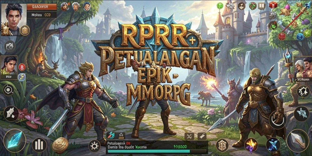 Gameplay seru di RPRR dengan petualangan epik.